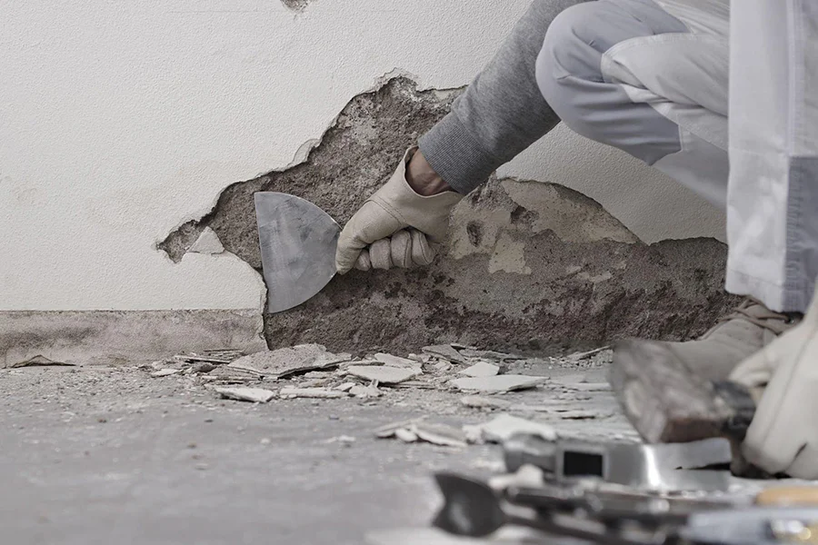 Cracked Wall / Structural Repair in Kings Grant, NC