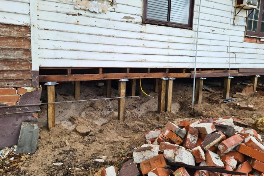House Leveling in Kings Grant, NC